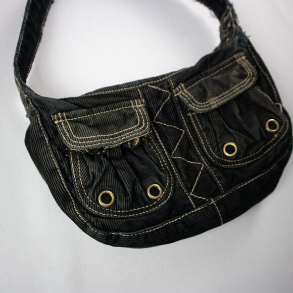 Old Navy Cotton Ribbed Hand Bag / OS - Picture 4 of 8